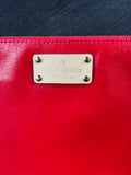 Glossy Cherry Red Kate Spade New York Zip Pouch *Read Description*