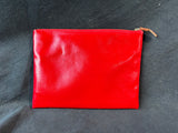 Glossy Cherry Red Kate Spade New York Zip Pouch *Read Description*