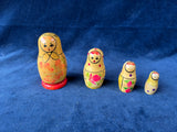 4 Piece Russian Nesting Dolls *Read Description*