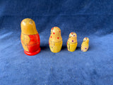 4 Piece Russian Nesting Dolls *Read Description*