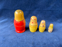 4 Piece Russian Nesting Dolls *Read Description*