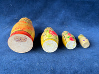 4 Piece Russian Nesting Dolls *Read Description*