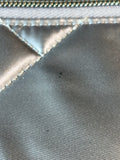 Lug Metallic Grey Storage Pouch, Appears Unused