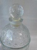Guerlain Bee Embossed Glass Perfume Bottle