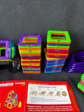 Assorted Lot Of Magformers Pieces Magnetic Building with Wheels