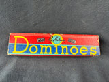 Halsam Vintage Dominoes Boxed Tile Game Set