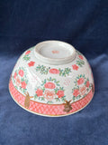 Japanese Porcelain Ware Hong Kong Encased Floral Bowl