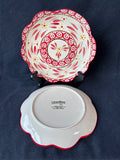 10-Piece Temptations By Tara Old World Red China Set