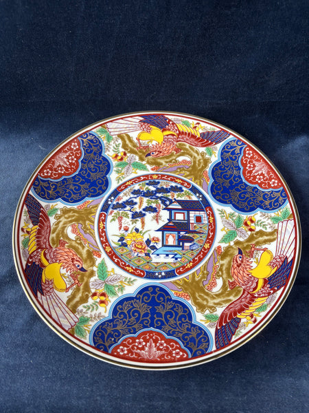 Imari Style Decorative Japanese Plate
