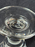 Set Of 5 Libbey Snowman Clear Glasses