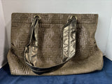 Gold Toned Tote Bag