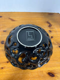 Gordan Ramsey High Fired Porcelain Black Centerpiece Bread/Fruit Bowl