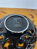 Gordan Ramsey High Fired Porcelain Black Centerpiece Bread/Fruit Bowl