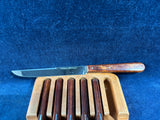Set Of 6 Steak Knives Veri-Sharp Cutlery By Imperial