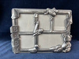 Pewter Multi Picture Frame For Baby