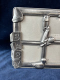 Pewter Multi Picture Frame For Baby