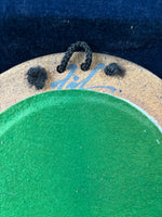 Round Pottery Accent Mirror