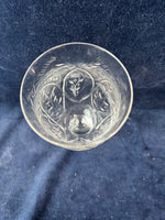 Set Of 7 Libbey Rock Sharpe Cambria Cut Stem Low Water Goblets