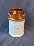 Stoneware Milk Jug Crock