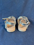 Nicole Miller Toddler Girl Size 7 Gold Tone Sandals