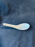 Lot of 35 Porcelain Asian Inspired Soup Spoons