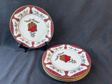 Set Of 4 Royal Equestrian By Bombay Plates