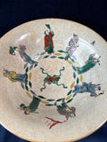 Chinese Crackle Glaze Porcelain Decorative Bowl