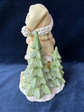 Skiing Snowman American Greetings Company Glittery Figurine *Read Description*