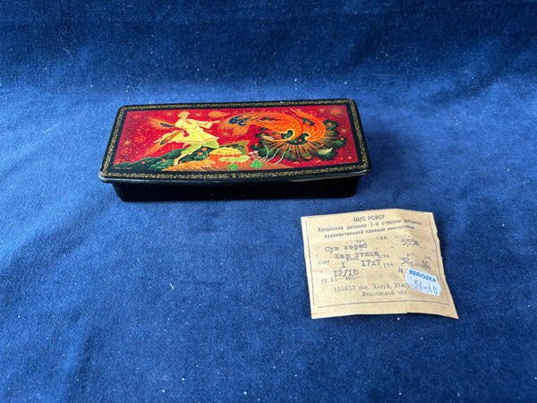 Hand Painted Russian Lacquer Box