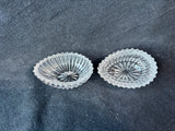 Glass Egg Shape Trinket Dish (A)
