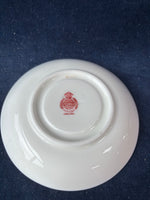Minton Cobalt & Gold Encrusted Demitasse Cup & Saucer