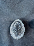 Glass Egg Shape Trinket Dish (A)