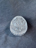 Glass Egg Shape Trinket Dish (B)