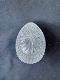 Glass Egg Shape Trinket Dish (B)