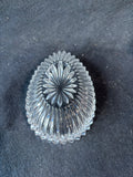Glass Egg Shape Trinket Dish (B)