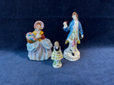 Lot Of 3 Porcelain Figurines