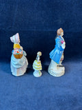Lot Of 3 Porcelain Figurines