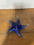 Legends Of Murano Blue Starfish Glass Paperweight