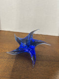 Legends Of Murano Blue Starfish Glass Paperweight