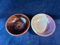 Pair Of Signed Pottery Bowls