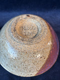 Pair Of Signed Pottery Bowls