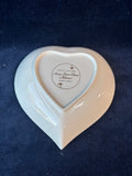 Mikasa Heart-Shaped Dish Christmas Spirit