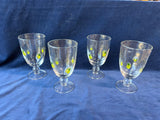 Lot Of 6 Pineapple Glasses