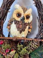 Decorative Owl Sitting On Branch Decor *Read Description*