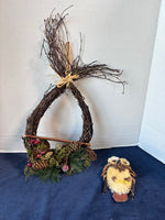 Decorative Owl Sitting On Branch Decor *Read Description*
