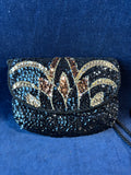 Black Beaded Evening Bag