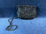 Black Beaded Evening Bag