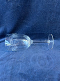 Set Of 11 Etched Wine Glasses