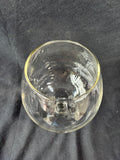 Large Glass Brandy Snifter Footed Terrarium Vase
