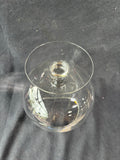Large Glass Brandy Snifter Footed Terrarium Vase